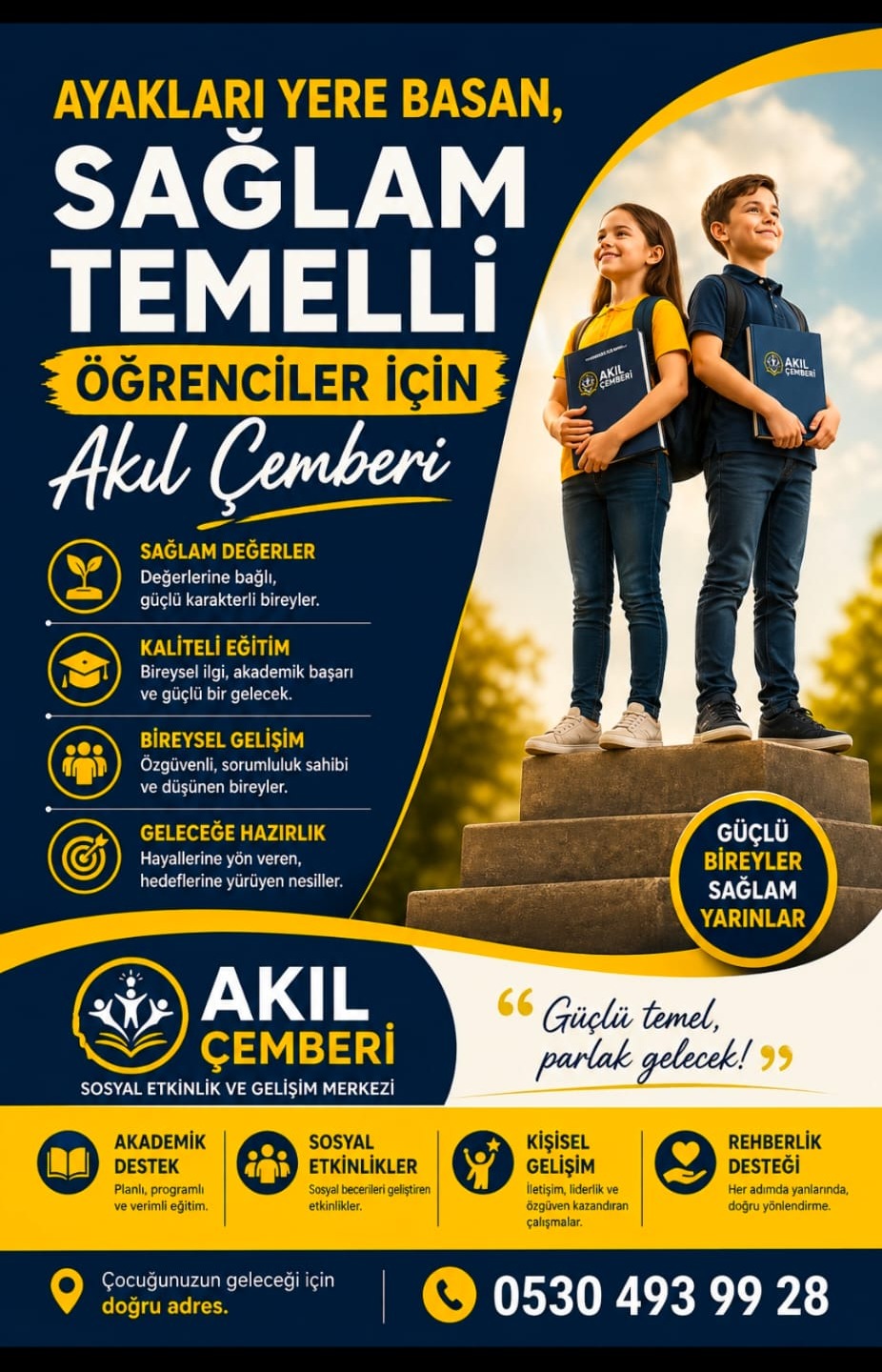 Ayakları Yere Basan, Sağlam Temelli Öğrenciler İçin Akıl Çemberi